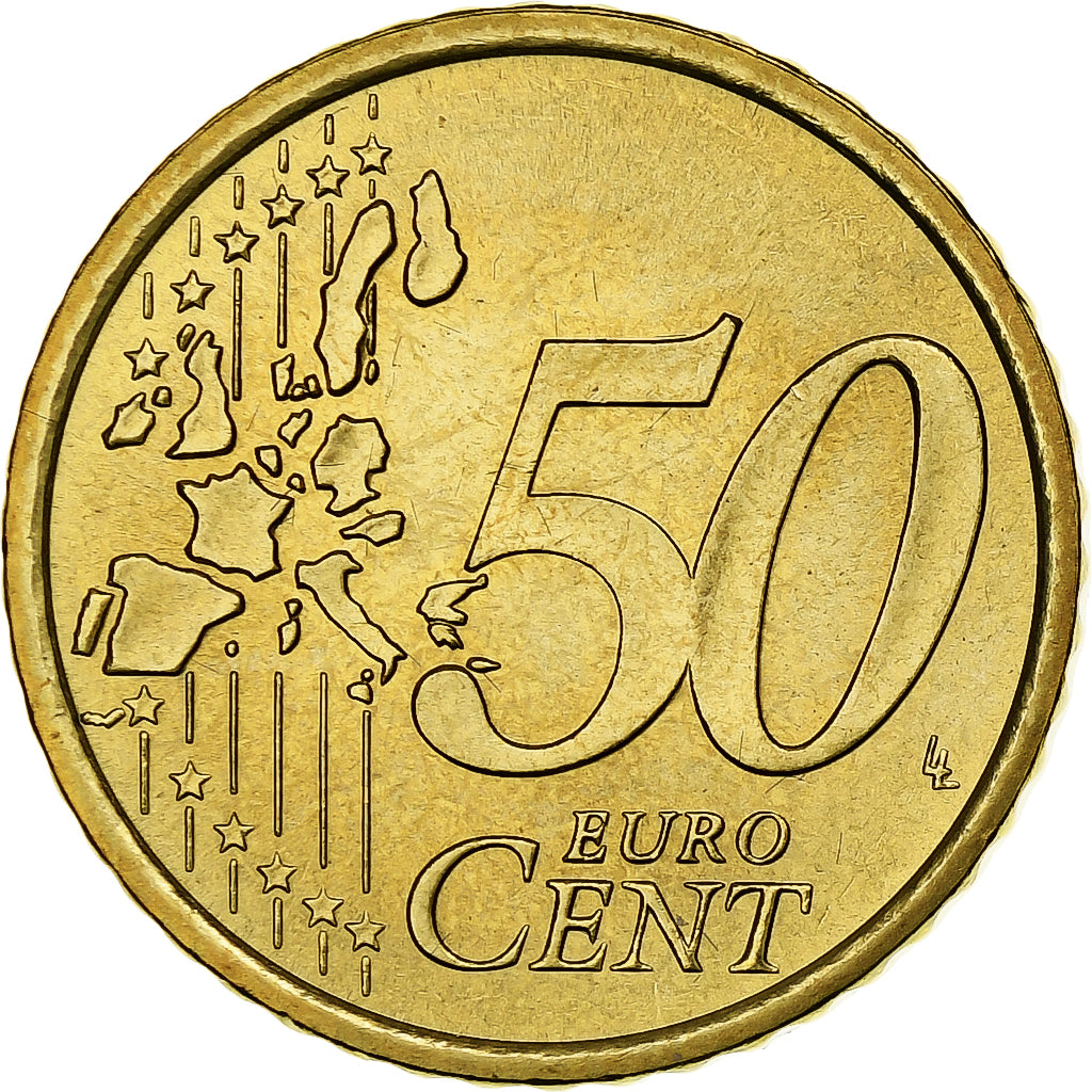 Vaticano, Jean-Paul II, 50 Centimes, 2002, Rome, Nordic gold, SC, KM:346
