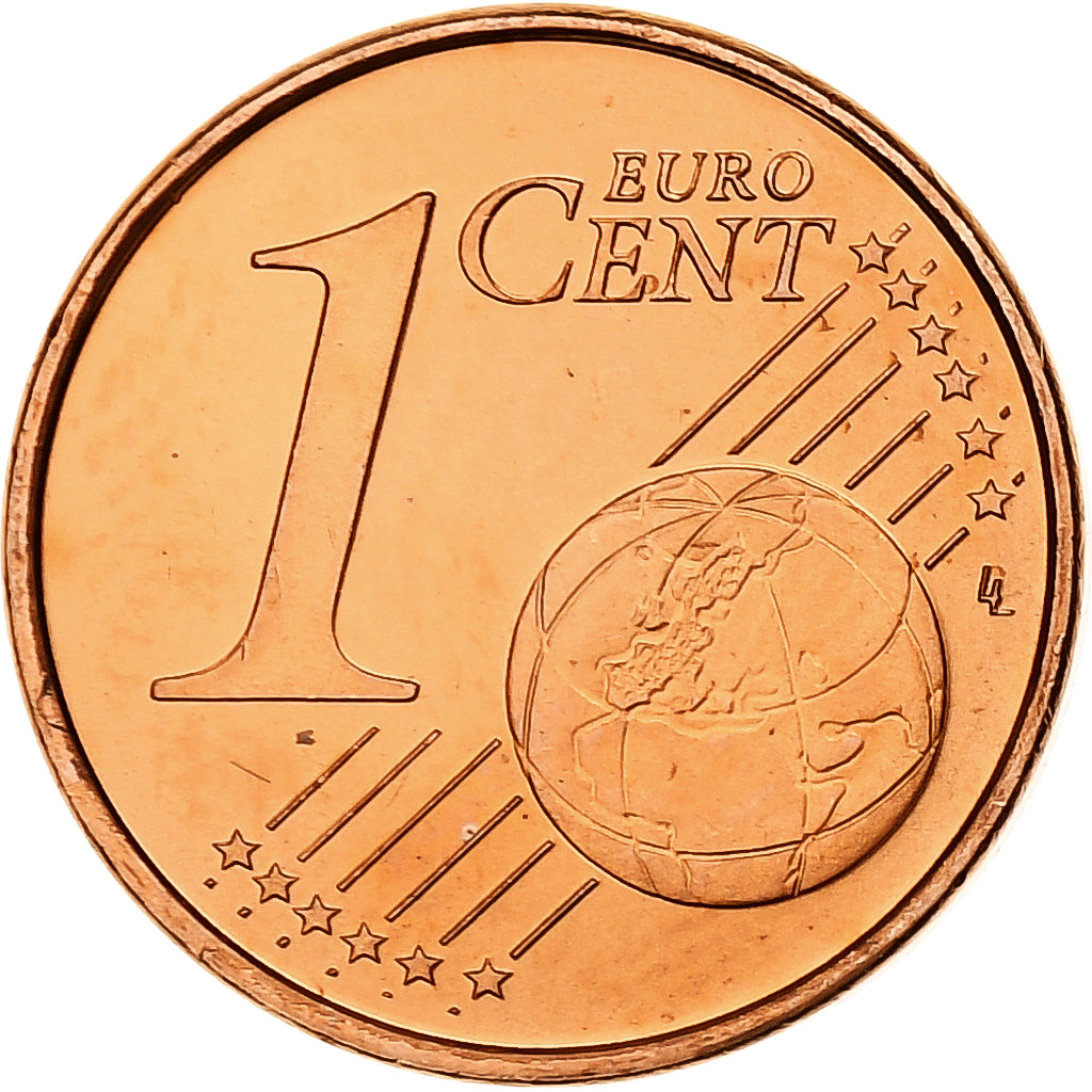 Pays-Bas, Beatrix, Euro Cent, BU, 2002, Utrecht, Cuivre plaqué acier, FDC
