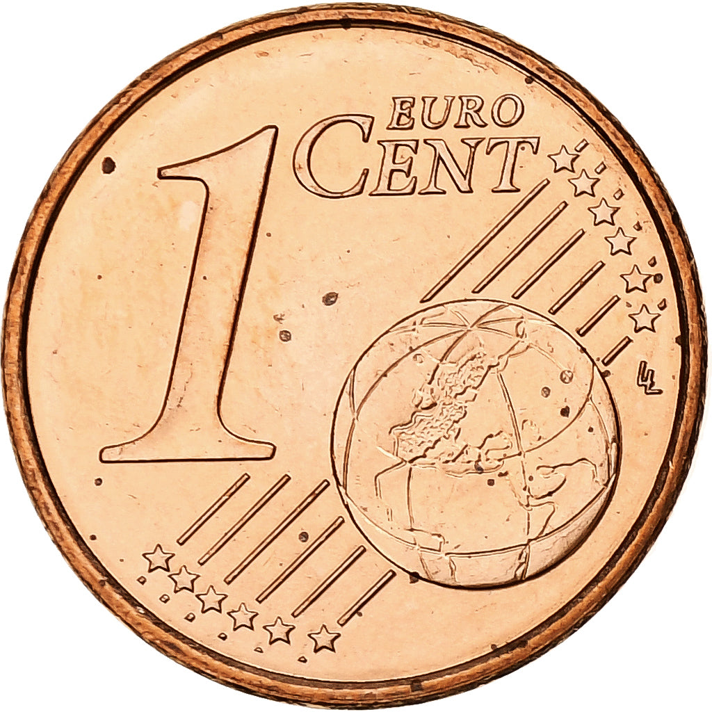 Francja, Euro Cent, BU, 1999, Monnaie de Paris, Miedź platerowana stalą
