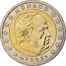 Monaco, Rainier III, 2 Euro, 2002, Monnaie de Paris, Bi-Metallic, MS(63), KM:174