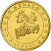 Monaco, Rainier III, 50 Euro Cent, 2002, Monnaie de Paris, Bi-Metallic, MS(63)