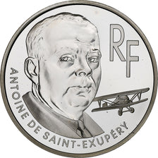France, 10 Francs, Antoine de Saint-Exupéry, 2000, Monnaie de Paris, Proof