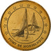 France, 1€ pattern, Pont de Normandie, 1996, Brass, MS(65-70)