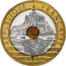 France, 20 Francs, Mont Saint Michel, 2000, Monnaie de Paris, BU, Tri-Metallic