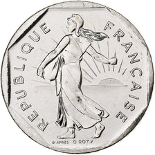 France, 2 Francs, Semeuse, 2000, Monnaie de Paris, BU, Nickel, MS(65-70)
