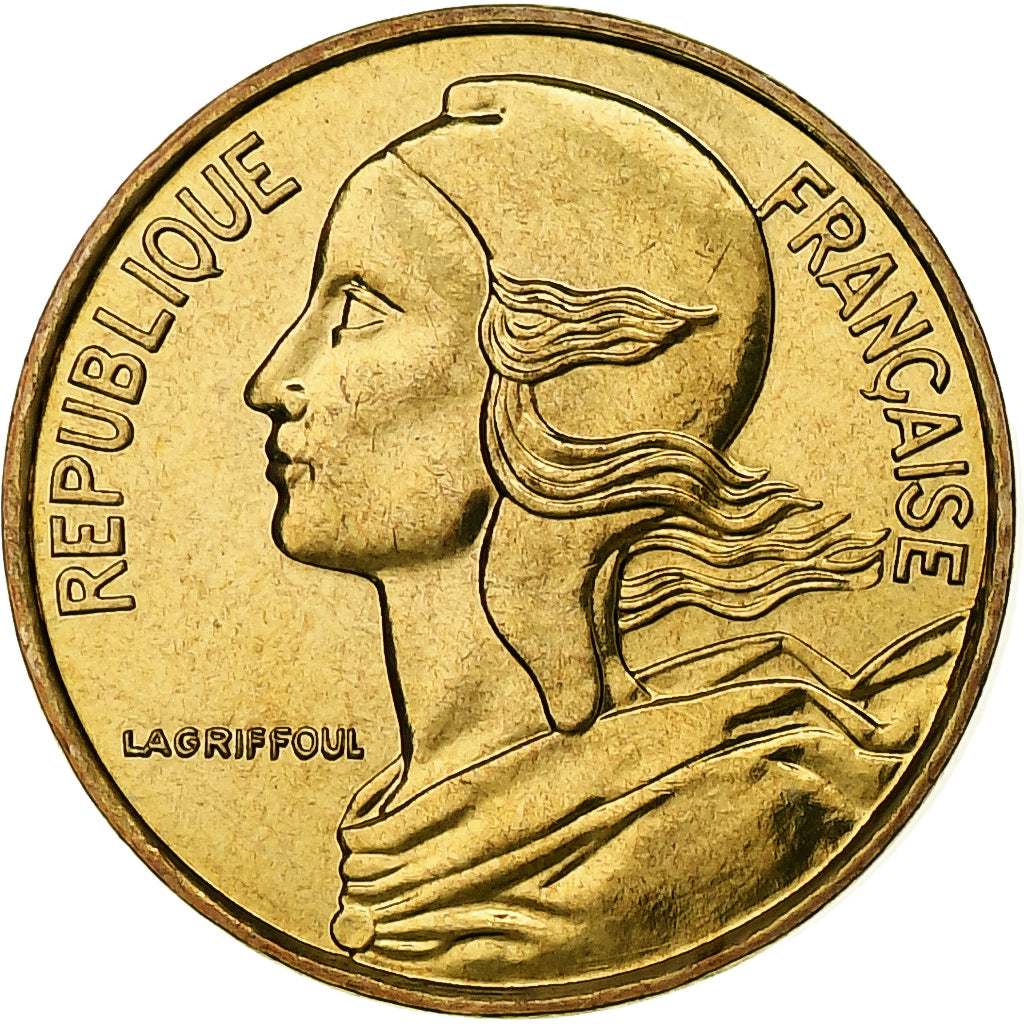 France, 5 Centimes, Marianne, 2000, Monnaie de Paris, BU, Bronze-Aluminium, FDC