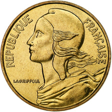 France, 5 Centimes, Marianne, 2000, Monnaie de Paris, BU, Bronze-Aluminium, FDC