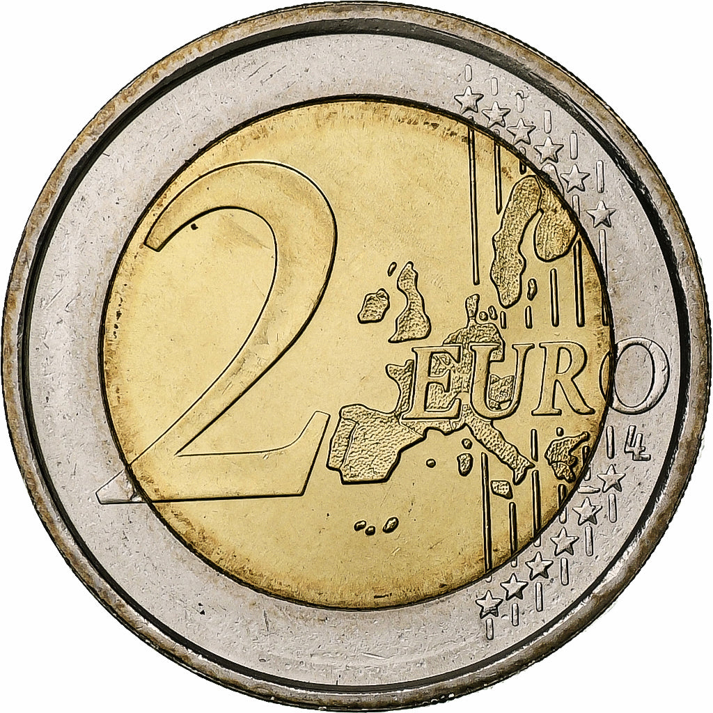 San Marino, 2 Euro, BU, 2002, Rome, Bi-Metallic, MS(65-70)