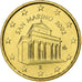 San Marino, 10 Euro Cent, BU, 2002, Rome, Nordic gold, MS(65-70), KM:443