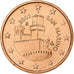 San Marino, 5 Euro Cent, BU, 2002, Rome, Copper Plated Steel, FDC, KM:442