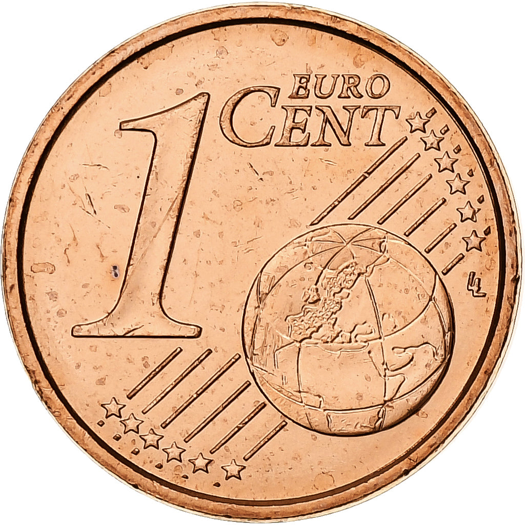 San Marino, Euro Cent, BU, 2002, Rome, Copper Plated Steel, MS(65-70), KM:440
