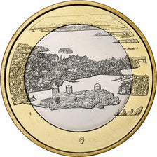 Finland, 5 Euro, Olavinlinna Castle, Proof, 2018, Vantaa, Bi-Metallic