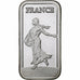 France, Lingotin 999 fine silver, Semeuse, Argent, FDC