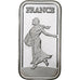 Francia, Lingotin 999 fine silver, Semeuse, Argento, FDC