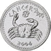 Somaliland, 10 Shillings, Cancer, 2006, Stainless Steel, AU(55-58), KM:11