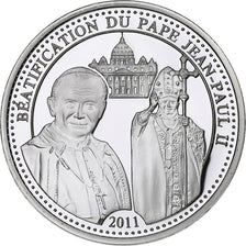 France, Medal, Béatification du Pape Jean-Paul II, 2011, Silver, Proof