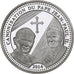 France, Medal, Canonisation de Jean Paul II, 2014, Silver, Proof, MS(65-70)