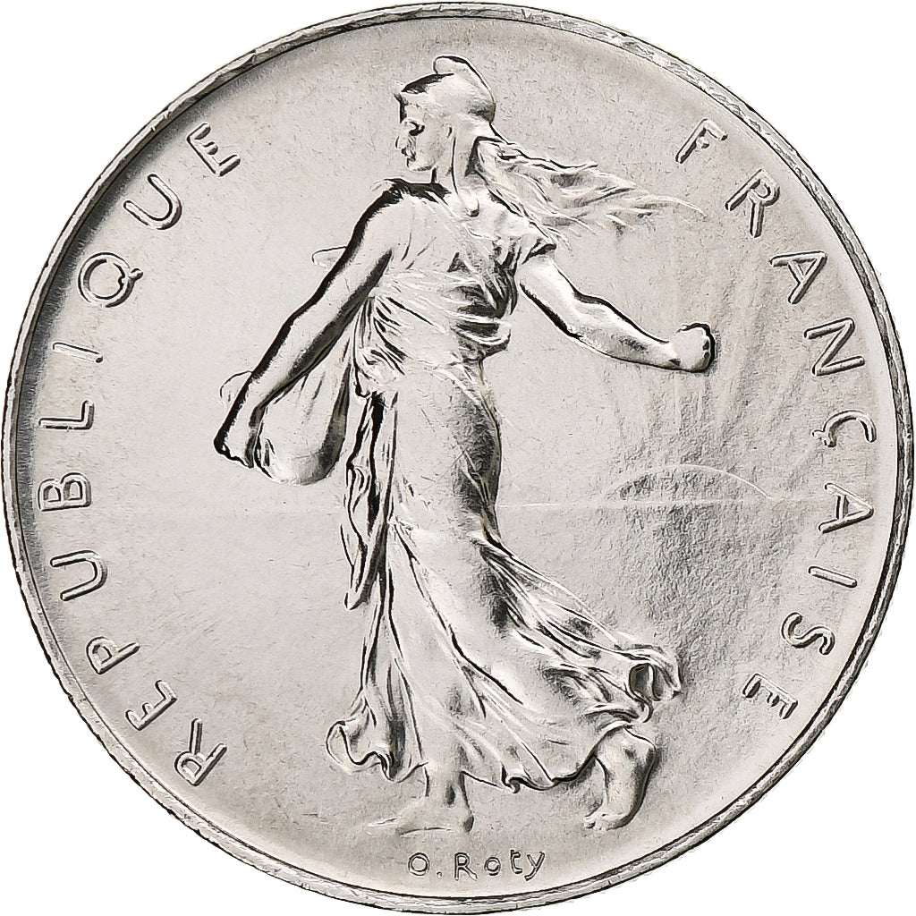 France, Franc, Semeuse, 1974, Monnaie de Paris, série FDC, Nickel, FDC