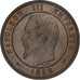 France, Napoléon III, 10 Centimes, 1852, Paris, Bronze, SUP, Gadoury:248