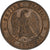 Francja, Napoleon III, 10 Centimes, 1852, Paris, Brązowy, AU(55-58)