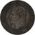 Frankreich, Napoleon III, 10 Centimes, 1863, Strasbourg, Bronze, VZ