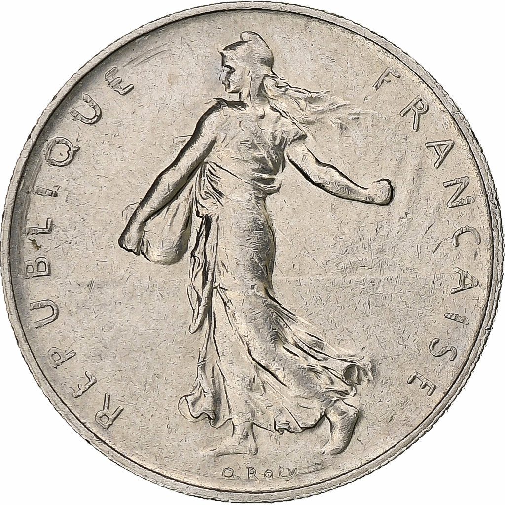 France, Franc, Semeuse, 1967, Paris, Nickel, TTB+, Gadoury:474, KM:925.1