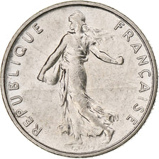 Francia, 1/2 Franc, Semeuse, 1967, Paris, Nichel, BB, Gadoury:429, KM:931.1