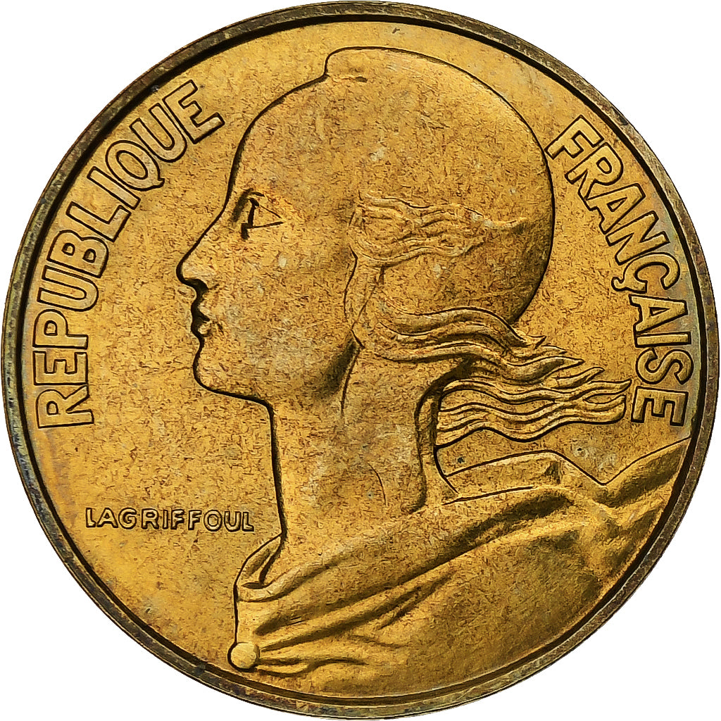 Francia, 20 Centimes, Marianne, 1964, Paris, Alluminio-bronzo, SPL, Gadoury:332