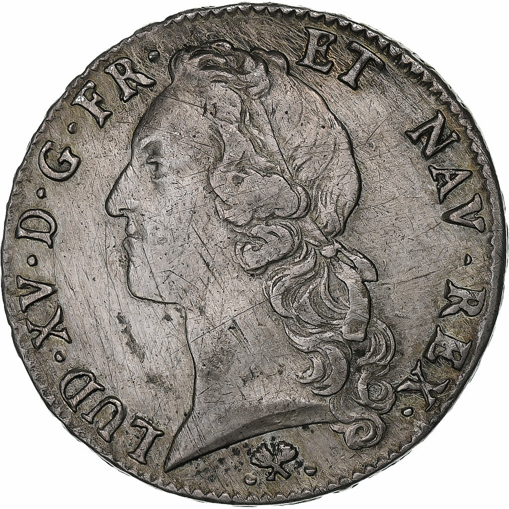 France, Louis XV, Écu au bandeau, 1768, Bayonne, Silver, VF(30-35), Gadoury:322