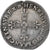 Francia, Henri IV, 1/4 Ecu de Béarn, 1602, Pau, Plata, MBC, Gadoury:603