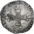 France, Louis XIII, 1/4 Ecu, 1611, Nantes, Silver, VF(30-35), Gadoury:27
