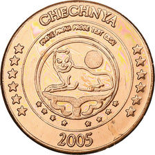 Russia, Chechnya, 5 Euro Cent, Fantasy euro patterns, Essai-Trial, FS, 2005