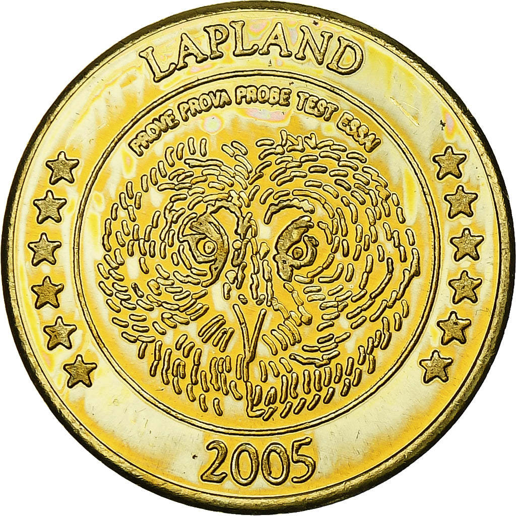 Finlandia, Lapland, 20 Euro Cent, Fantasy euro patterns, Essai-Trial, FS, 2005