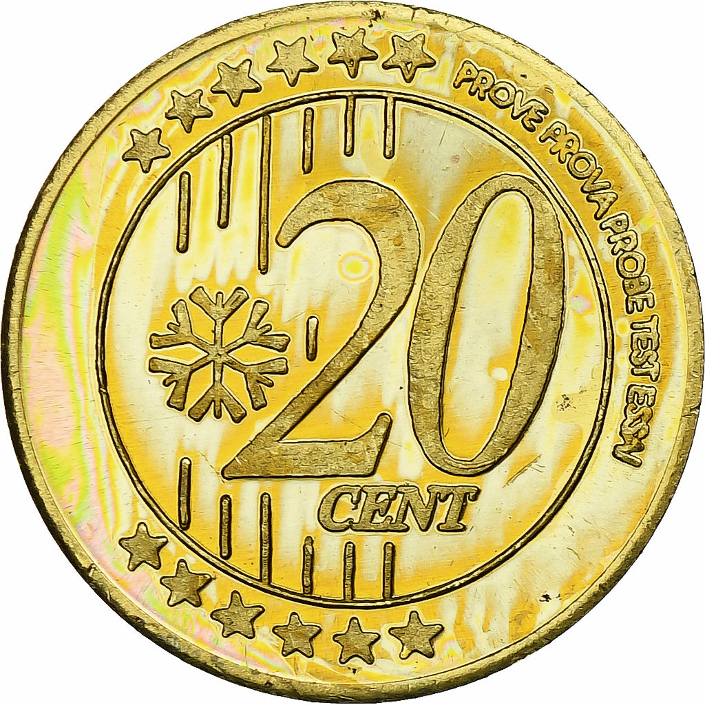 Finlandia, Lapland, 20 Euro Cent, Fantasy euro patterns, Essai-Trial, FS, 2005