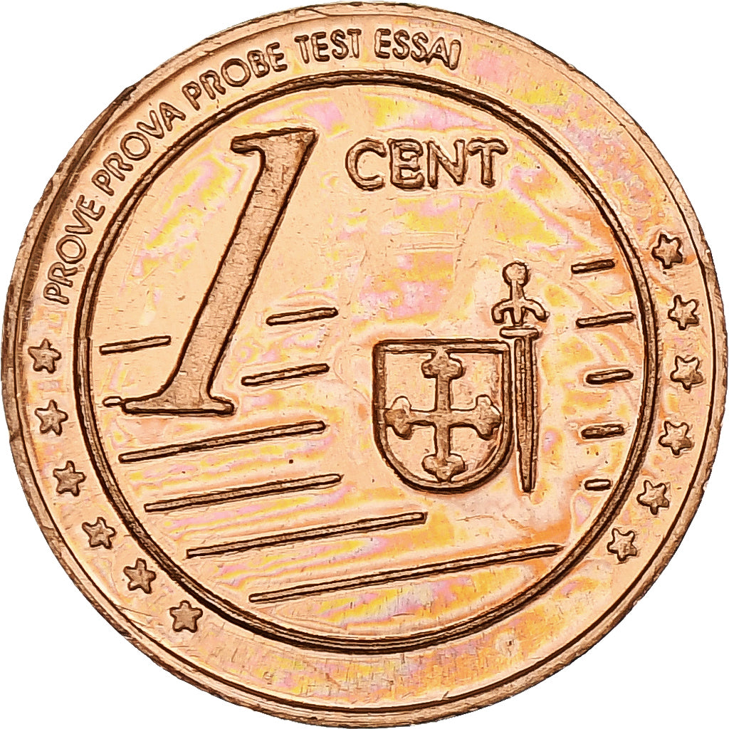 Spanien, Balearic Islands, Euro Cent, Fantasy euro patterns, Essai-Trial, PP