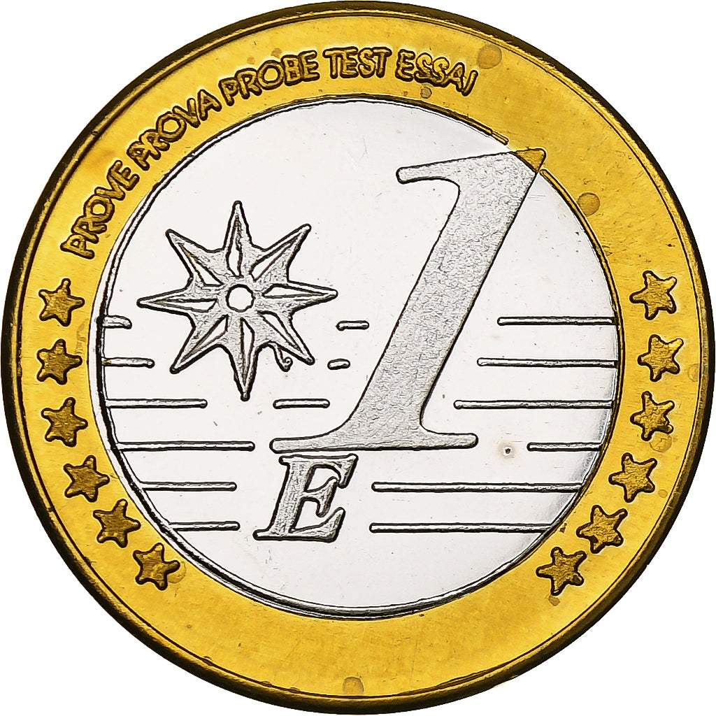 Spanien, Canary Islands, Euro, Fantasy euro patterns, Essai-Trial, PP, 2004