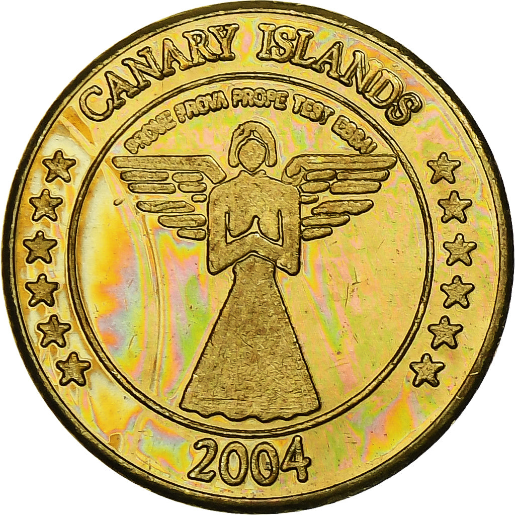 Spanien, Canary Islands, 10 Euro Cent, Fantasy euro patterns, Essai-Trial, PP