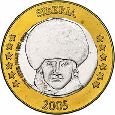 Russland, Siberia, 2 Euro, Fantasy euro patterns, Essai-Trial, PP, 2005