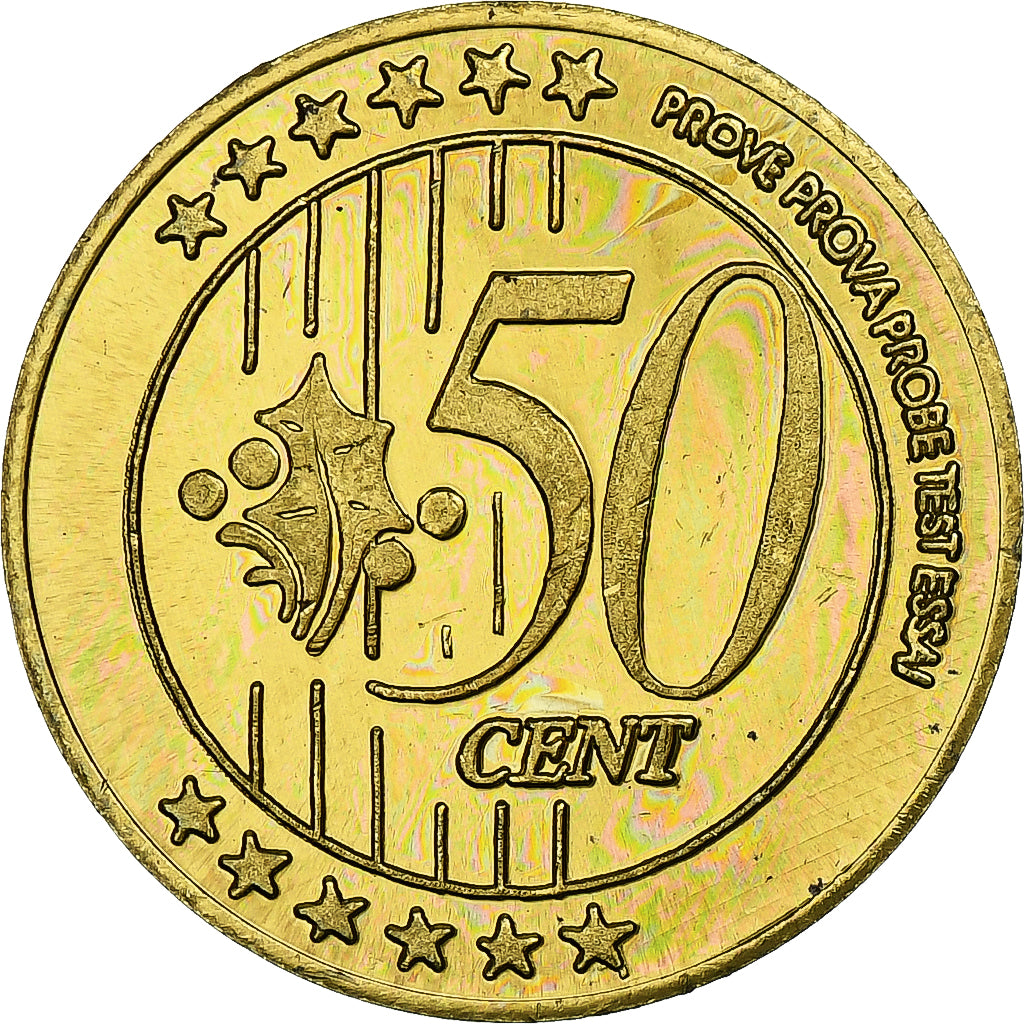 Rússia, Siberia, 50 Euro Cent, Fantasy euro patterns, Essai-Trial, Proof, 2005