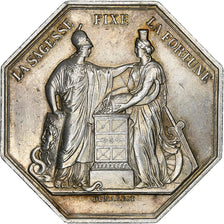 Frankrijk, Token, Banque de France, An VIII, Zilver, ZF+, Jacqmin:11a