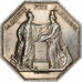 France, Token, Banque de France, An VIII, Silver, AU(50-53), Jacqmin:11a