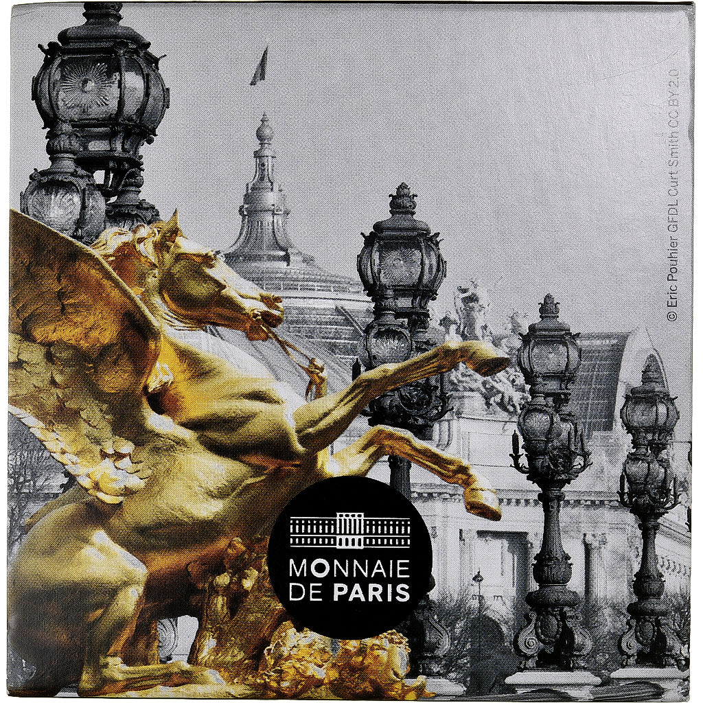 France, 10 Euro, pont Alexandre III, Proof, 2018, MDP, Silver, MS(65-70)