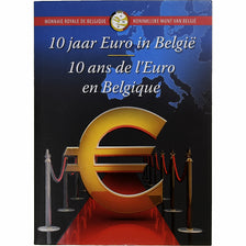 Belgien, 2 Euro, 10 ans de l'euro, BU, 2012, Brussels, Bi-Metallic, STGL