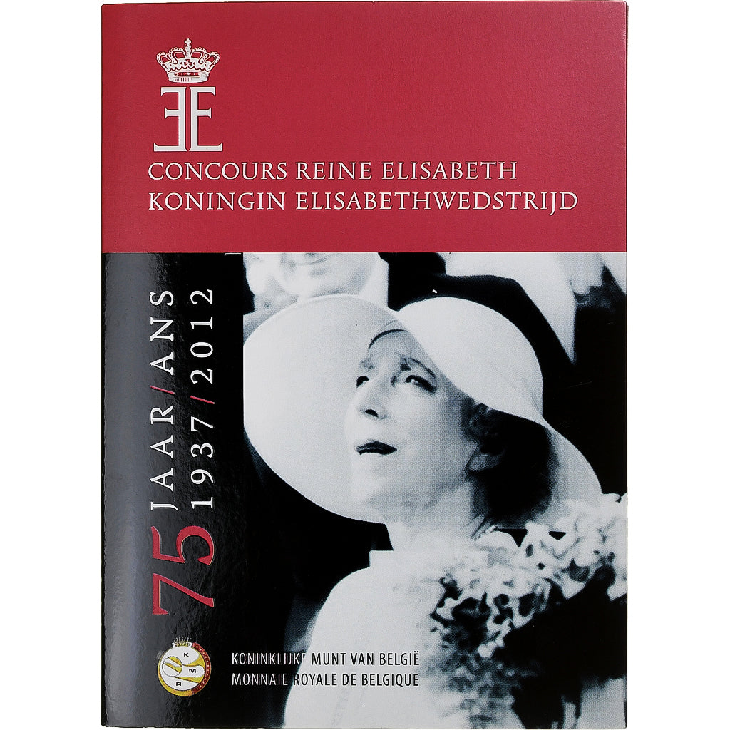 Belgium, 2 Euro, Concours reine Elisabeth, BU, 2012, Brussels, Bi-Metallic