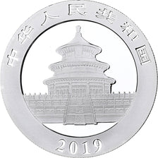 China, 10 Yüan, 1 oz, Panda, 2019, Proof, Silver, MS(65-70)