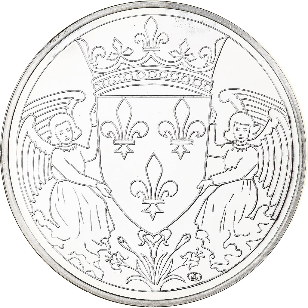 Francia, medaglia, François Ier, Argento, FS, FDC