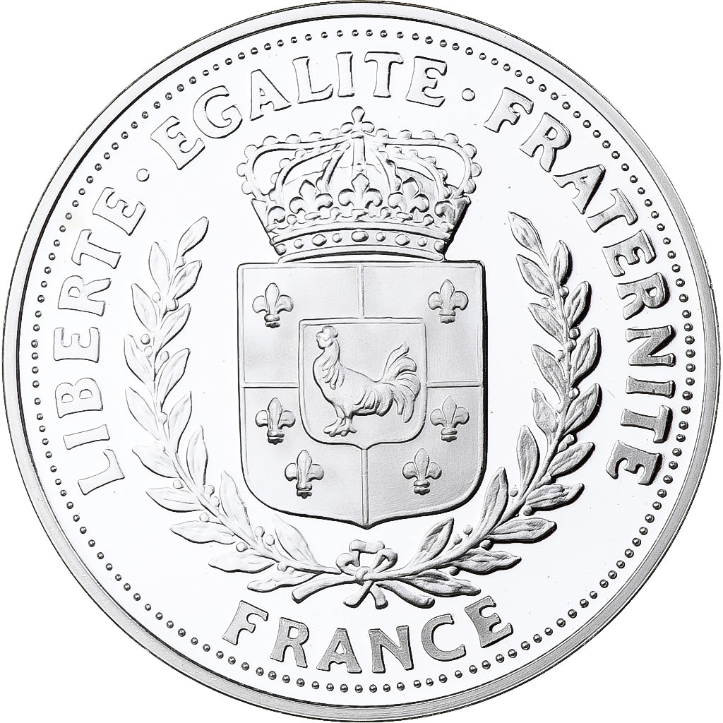 Frankrijk, Medaille, Paris Libéré 1944, Zilver, FDC
