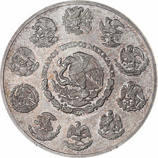 Mexico, 2 Onzas, Libertad, 2003, Mexico City, Silver, MS(63), KM:614