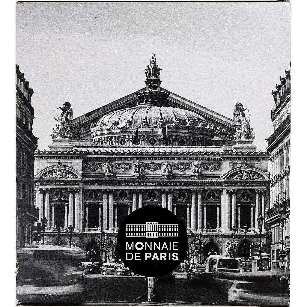 France, 10 Euro, Opéra Garnier, Proof, 2016, MDP, Silver, MS(65-70)