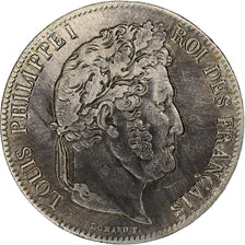 Frankreich, Louis-Philippe, 5 Francs, 1840, Lille, Caducée, Silber, S+